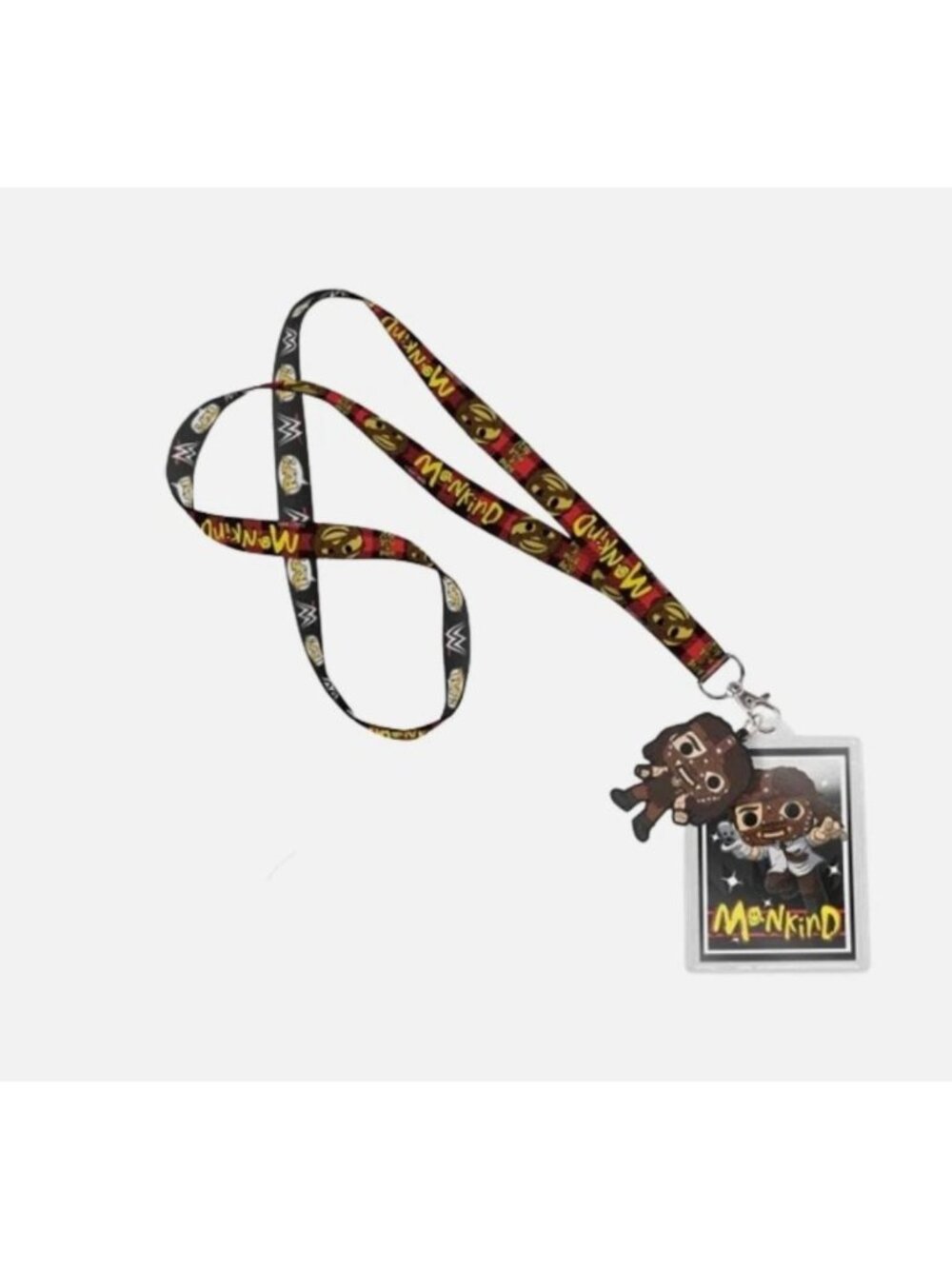 Funko WWE Mankind Lanyard & Pin Set New In Packaging 2020 Edition - Picture 3 of 3